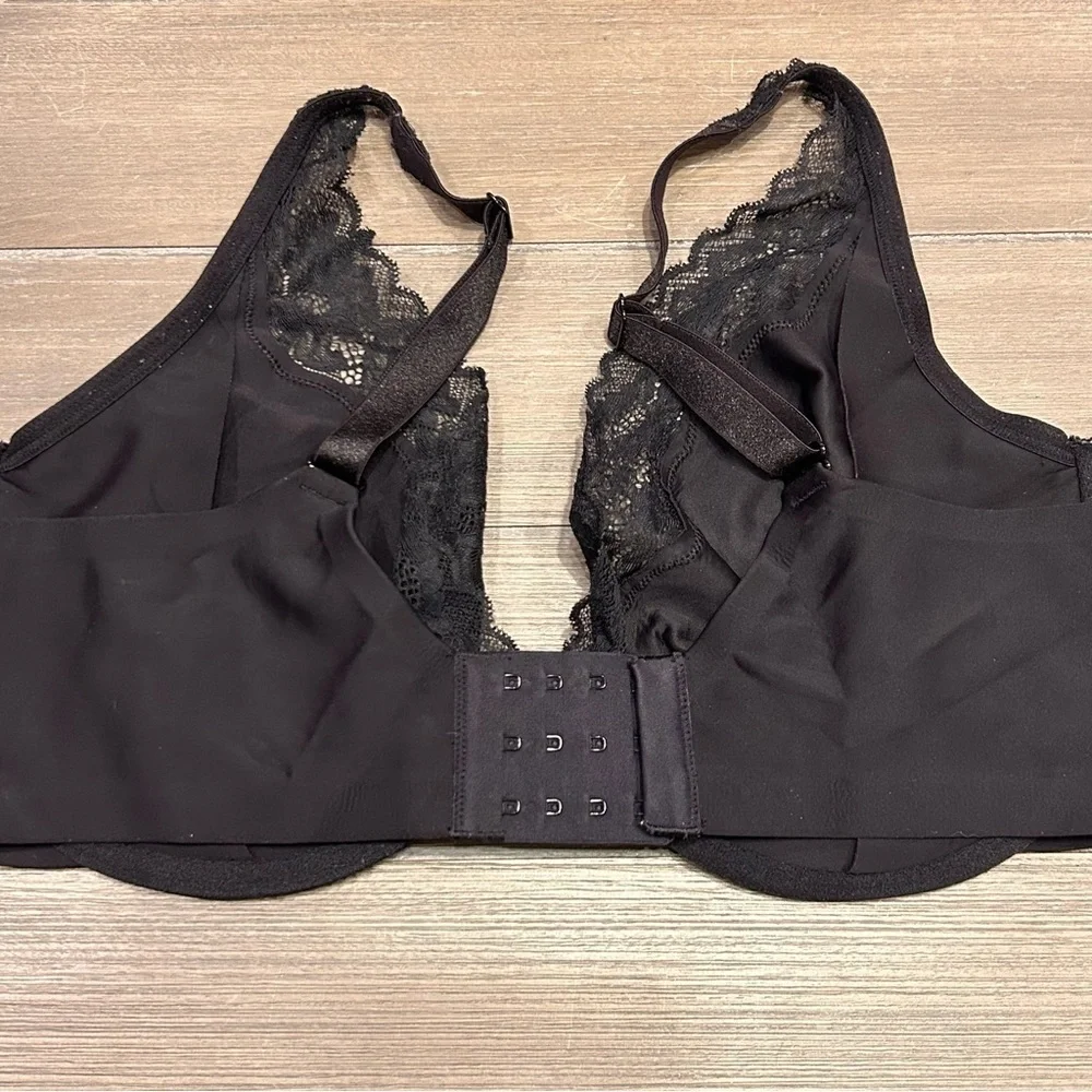 Soma Lace Trim Plunge Bra